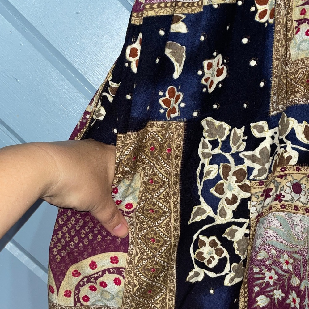 Cascais Vintage 90's Patchwork High Waisted Shorts - image 6